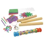 Rainstick Craft Kit for Kids Pack of 12 Arts and Crafts Project Rainstick Craft Kit for 12 by Colorations