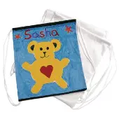 White Canvas Backpacks Set of 12 by Colorations