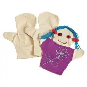 Canvas Person Puppets Set of 12 by Colorations