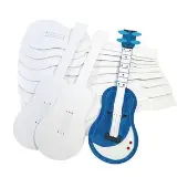 Decorate Your Own Guitars Set of 12 by Colorations