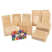 Wooden Frame Classroom Pack Set of 50 by Colorations