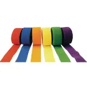 Crepe Paper Streamers Bright Colors Set of 6 by Colorations