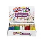 Mini Brush Classroom Value Pack Set of 60 by Colorations