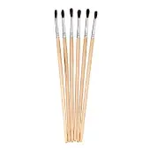 Natural Fine Brushes 6 Pieces by Colorations