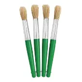 Jumbo Chubby Paint Brushes 4 Pieces by Colorations
