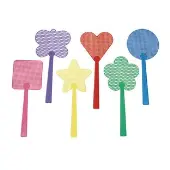 Fun Shapes Paint Swatters Set of 24 by Colorations