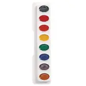Best Value Washable Watercolor Single Refill 8 colors component only by Colorations