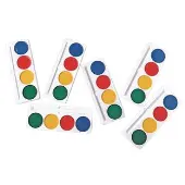 4 Best Value Jumbo Washable Watercolors Set of 6 Refills by Colorations