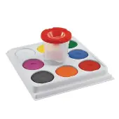 Cup and Tray Tempera Cakes by Colorations