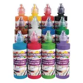 Fabric Paint Set of all 12 by Colorations