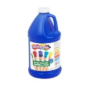 Paraben Free Simply Washable Tempera Paint Blue 1 2 Gallon by Colorations