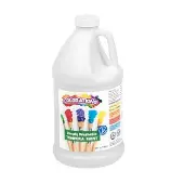 Paraben Free Simply Washable Tempera Paint White 1 2 Gallon by Colorations