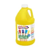 Paraben Free Simply Washable Tempera Paint Yellow 1 2 Gallon by Colorations