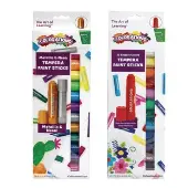 Tempera Paint Sticks Set of 24 by Colorations