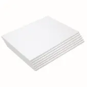 9 x 12 Mediumweight White Construction Paper Pack 300 sheets by Colorations