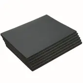 9 x 12 Mediumweight Black Construction Paper Pack 300 sheets by Colorations