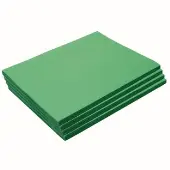 9 x 12 Mediumweight Holiday Green Construction Paper Pack 200 sheets by Colorations