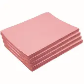 9 x 12 Mediumweight Pink Construction Paper Pack 200 sheets by Colorations