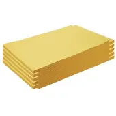 12 x 18 Mediumweight Yellow Construction Paper Pack 500 Sheets by Colorations