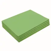 9 x 12 Mediumweight Bright Green Construction Paper Pack 200 sheets by Colorations