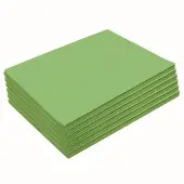 9 x 12 Mediumweight Bright Green Construction Paper Pack 300 sheets by Colorations