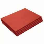 9 x 12 Mediumweight Red Construction Paper Pack 200 sheets by Colorations