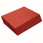 9 x 12 Mediumweight Red Construction Paper Pack 300 sheets by Colorations