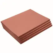 9 x 12 Mediumweight Brown Construction Paper Pack 200 sheets by Colorations