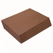 9 x 12 Mediumweight Dark Brown Construction Paper Pack 300 sheets by Colorations