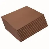 9 x 12 Mediumweight Dark Brown Construction Paper Pack 500 sheets by Colorations