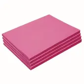 9 x 12 Mediumweight Hot Pink Construction Paper Pack 200 sheets by Colorations
