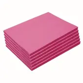 9 x 12 Mediumweight Hot Pink Construction Paper Pack 300 sheets by Colorations