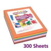 9 x 12 Mediumweight Assorted Color Construction Paper Pack 300 sheets by Colorations