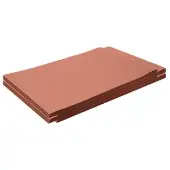 12 x 18 Mediumweight Brown Construction Paper Pack 200 Sheets by Colorations