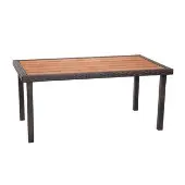 Outdoor Wicker Dining Table Preschool Height by Excellerations
