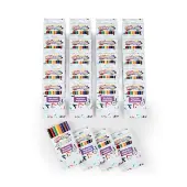 Markers 8 Color 24 Sets Total 192 by Colorations