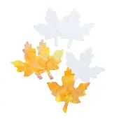 Lovely Liquid Watercolor Leaves Set of 24 by Roylco