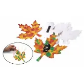 Liquid Watercolor Lovely Paper Leaves Set of 72 by Roylco