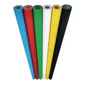 Set of 6 Top Selling colors White Black Apple Green Bright Blue Red and Canary Yellow by Fadeless