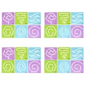 Mindfulness Stencils Set of 24 by Colorations