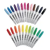 Fine Color Burst Set of 24 by Sharpie