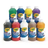 Washable Paint 16oz Set of 9 by Crayola
