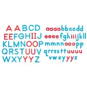 Plastic Magnetic Letters Upper and Lowercase 86 Count by Really Good Stuff LLC