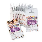 Colors Like Me Crayons 8 Colors 12 Packs Regular Size by Colorations