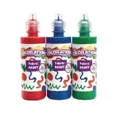 Fabric Paint Set of 3 Colors by Colorations
