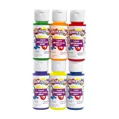 Liquid Watercolor Paints Set of 6 Colors Each 2oz by Colorations