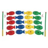 Giant Fishing Set Numbers 22 Pieces by Educational Advantage