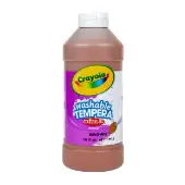 Crayola Artista II Washable Tempera Paint 16 oz Color Brown by Really Good Stuff LLC