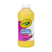 Crayola Artista II Washable Tempera Paint 16 oz Color Yellow by Really Good Stuff LLC