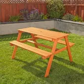 Outdoor Picnic Table Large by Excellerations